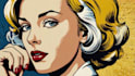 draw pop art or roy lichtenstein style