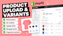 be your shopify product lister and product upload