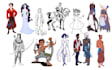 draw a full body of your dnd or fantasy character