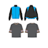 make fashion design or clothing technical flat sketch