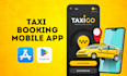 design and develop a custom taxi booking website and app