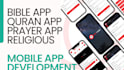develop bible quran prayer book mobile app online offline mode