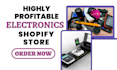 design electronics shopify store website design electronic store home appliances