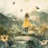 create watercolor and digital illustrations