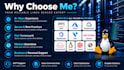 manage linux servers, web hosting, dns, SSL, email and ftp