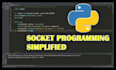 socket programming and networking udp tcp in c cpp java python js, os, cuda
