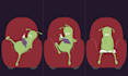 create a character in different poses
