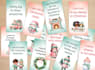 design magical christmas affirmation cards 4 etsy store