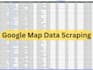 scrape google map data for lead generation, and b2b data extraction
