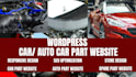 wordpress auto parts website car accessories store auto parts store website