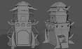 create game ready weapons, props, 3d models