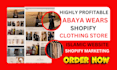 abaya shopify store islamic website muslim clothing marketing trendsi sales app