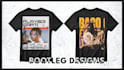 design custom streetwear, bootleg tshirt design