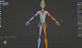 retarget ue5 4 rig skelton epic,3d character rigging, blendeshape iclone,animaze