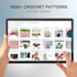 give you 1500k crochet patterns and mastery course