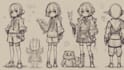 create simple character doodle art