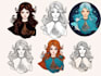 convert image to vector or logo redraw