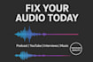 edit your audiobook or audio podcast with studio quality