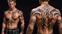 design a polynesian maori tribal tattoo