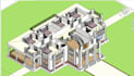 create  professional revit 2d and 3d architectural floor plan services