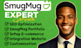 build smugmug portfolio, showit, e commerce integration and seo optimization