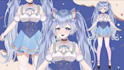 draw professional live2d vtuber model with rigging and expression movement emote
