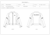 create technical flat sketches and tech pack
