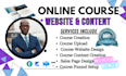 book author website ebook website book launch lms website online course website