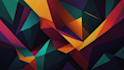 create abstract geometric digital art