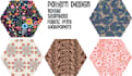 design seamless pattern, textile pattern, kids fabric print and scarf patterns