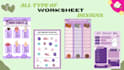 customize creative worksheets for kids and adults