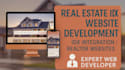 design real estate idx, mls or investor website or agent landing pages