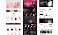 design fragrance website perfume essential oil colognes diffuser ecommerce store