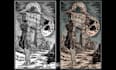 create dark art medieval detailed hand drawn illustration