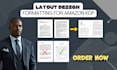 layout formatting design, typesetting, poetry formatting, workbook formatting