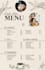do modern restaurant menu design