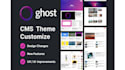 develop a professional and functional ghost cms