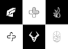 design abstract marks logo