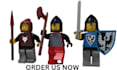 design custom lego 3d model, minifigure and print ready toy models