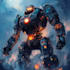 make a mecha robot illustrations