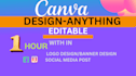 editable design your business logo on canva