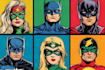 draw comic superhero pop art portraits