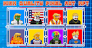 draw unique pixel art nft collection with metadata