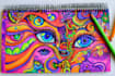 draw doodle wall art, illustration, decal, mural, wallpaper