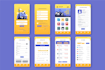 design and develop an android app using java or kotlin
