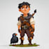 draw 2d games, characters and environments, fantasy