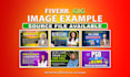 design a unique attractive fiverr gig image, and gig cover, fiverr gig thumbnail