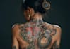 make a custom and professional japanese tattoo design