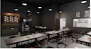 design 3d interior and render your restaurant, cafe and bar