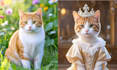 custom noble aristocratic pet portraits for your beloved pets